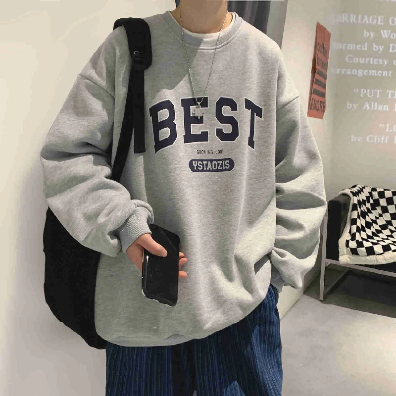 Soft Boy Oversized Sweatshirt Casual Hoodie Style