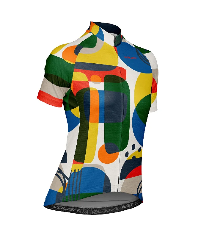 W. PELOTON JERSEY - ORBIT Colorblock Hoodie Sweatshirt