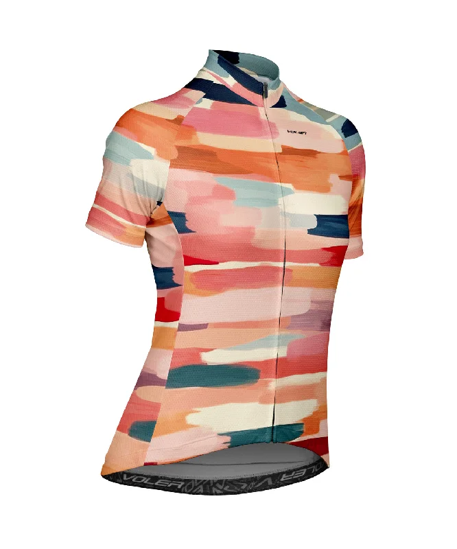 W. PELOTON JERSEY - PAINT BRUSH Cozy Winter Sweatshirt