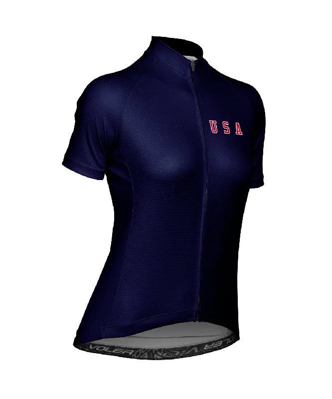 W. PELOTON JERSEY - USA Fashionable Sweatshirts for Women