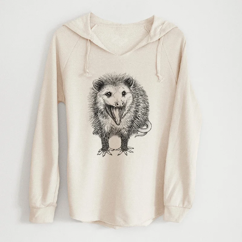 Hissing Opossum - Didelphidae - Cali Wave Hooded Sweatshirt Comfy Pullover Sweatshirt