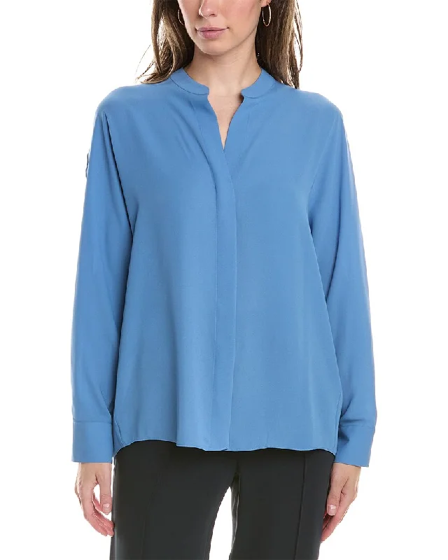 Vince Split Neck Pullover Lightweight sweaters for spring