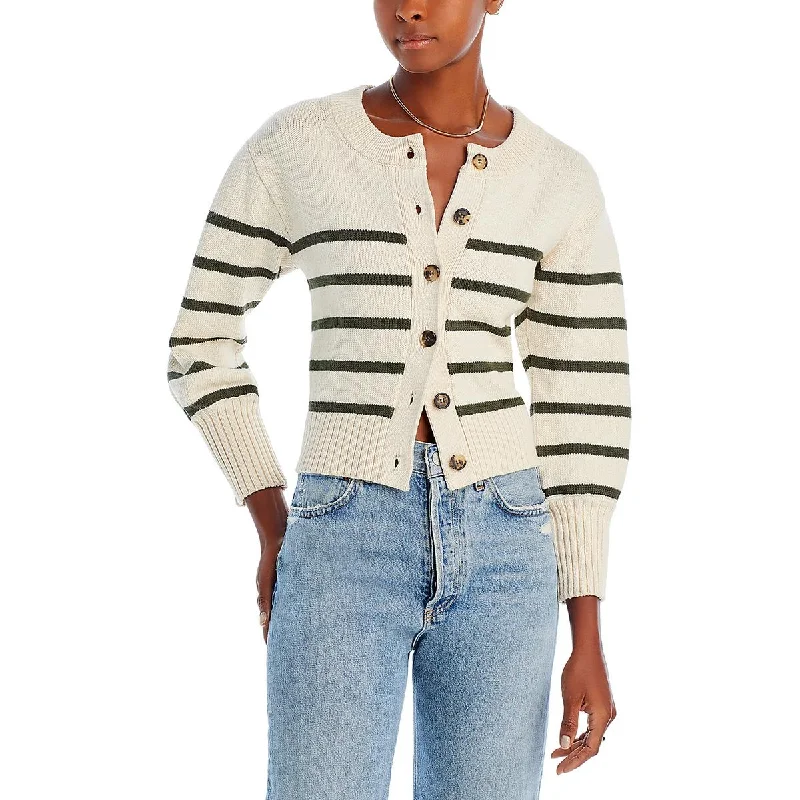 Kylin Cardigan Womens Ribbed Cardigan Button-Up Expensive sweaters