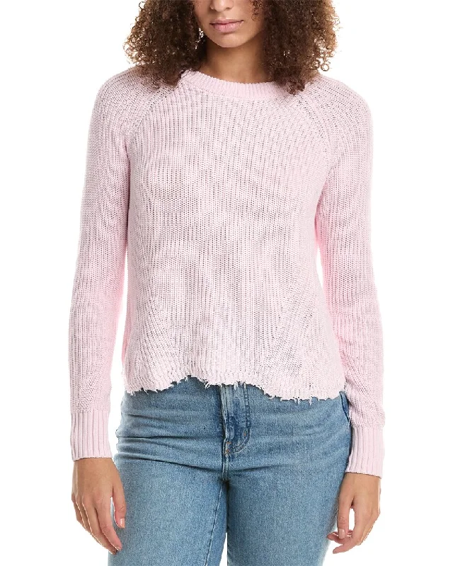 Cotton By Autumn Cashmere Scalloped Sweater Streetwear sweaters