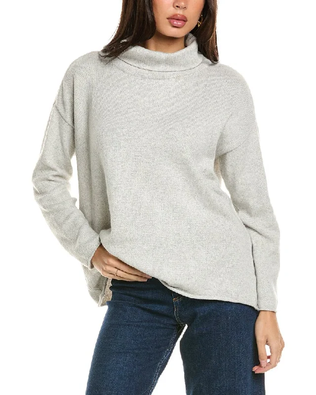 Eileen Fisher Petite Cashmere-Blend Tunic Christmas sweaters