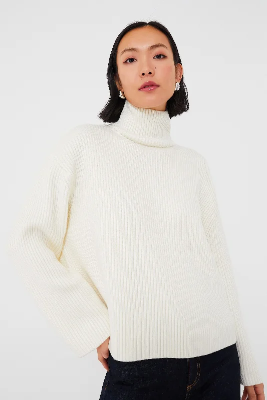 Winter White Knit Helen Sweater Weekend sweaters