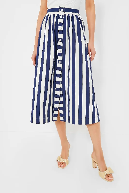 Awning Stripe Cora Skirt Breathable unclassified skirts