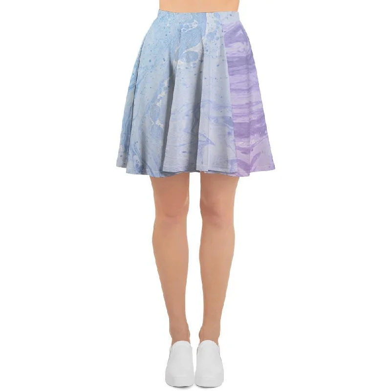 Pastel Marble Women's Skirt Fall unclassified skirts