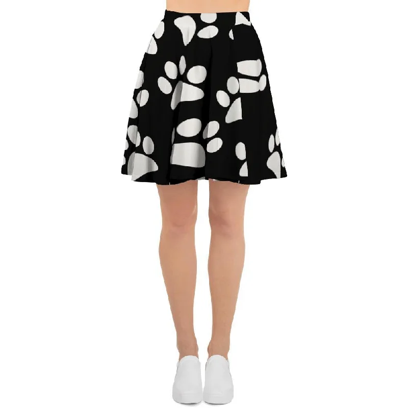 Paw Print Women's Skirt Plus size unclassified skirts