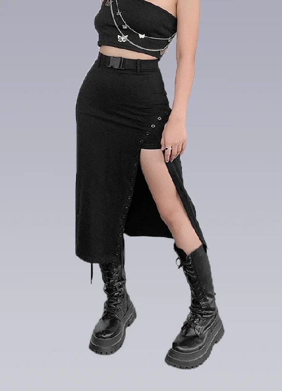 techwear women skirt Satin unclassified skirts