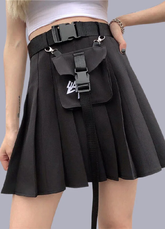 urban tactical skirt High-low unclassified skirts