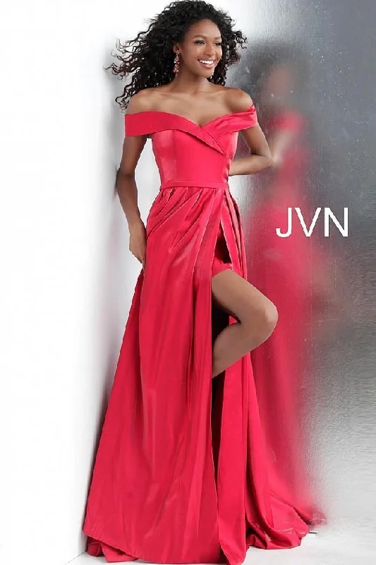 Jovani 64244 Long Off Shoulder Prom Dress Best maxi dresses for formal events