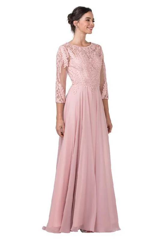 Long Formal Mother of the Bride Chiffon Dress Festival maxi dresses