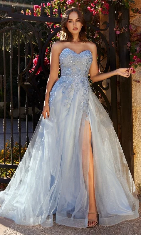 Pastel Blue Ball Gown A1339 by Andrea and Leo Stylish unclassified dresses