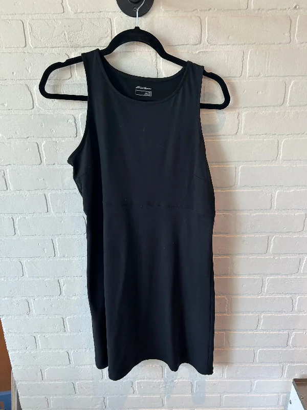 Athletic Dress By Eddie Bauer In Black, Size: M Elegant evening unclassified dresses