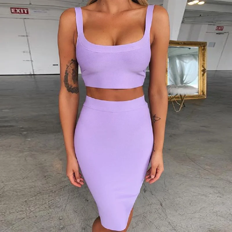 Bandage Dress 2 Piece Set Best-selling unclassified dresses