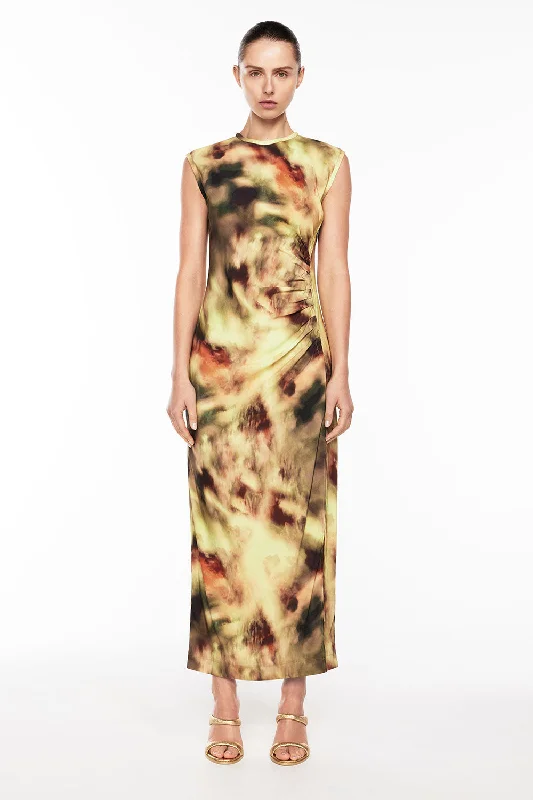 Camouflage Sheath Dress Long unclassified dresses