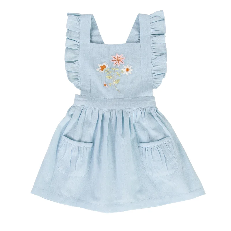 Clara Pinafore - Blue Aqua Anniversary unclassified dresses