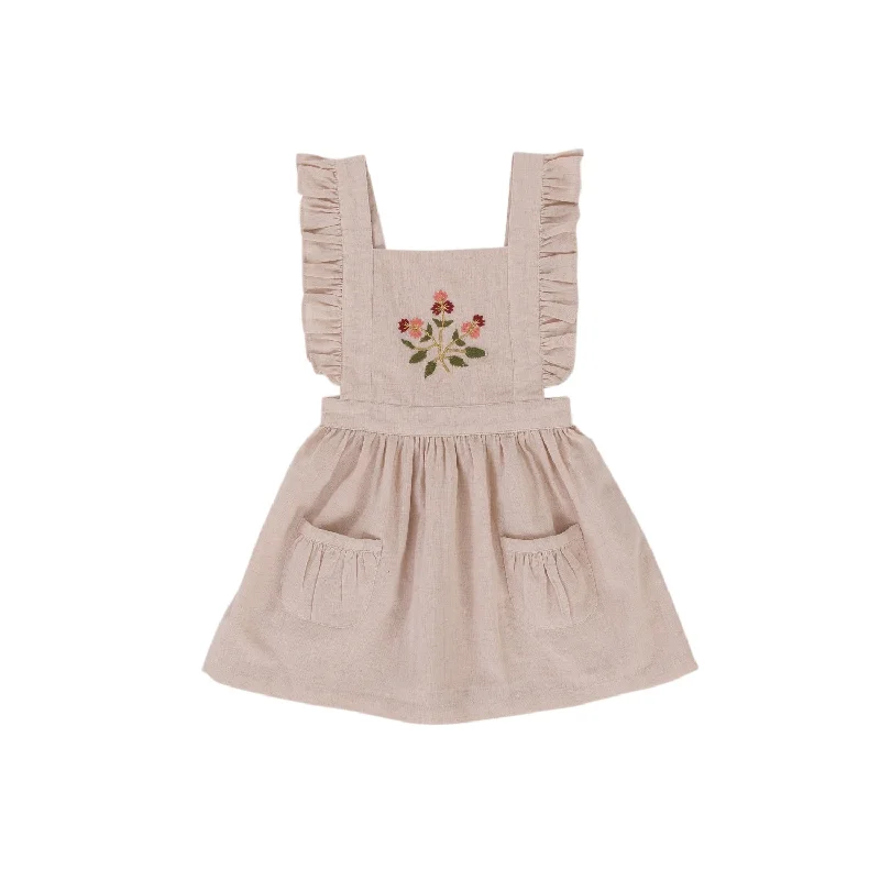 Clara Pinafore - Dusty Pink Cocktail unclassified dresses