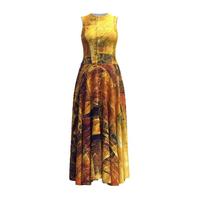 Grunge Gold Dress Women's unclassified dresses