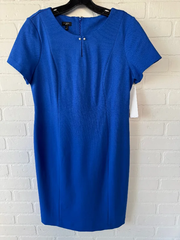 Dress Work By Talbots In Blue, Size: Mp Metallic unclassified dresses