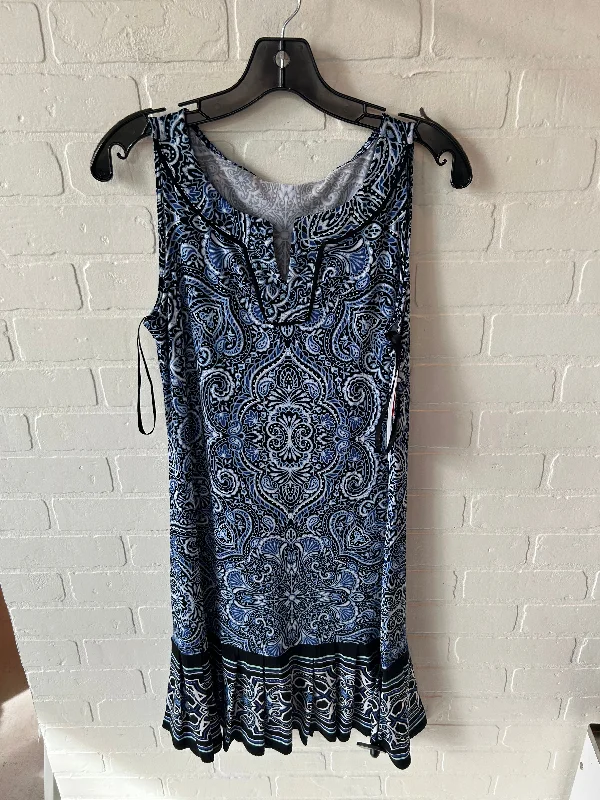 Dress Work By White House Black Market In Black & Blue, Size: S Petite unclassified dresses