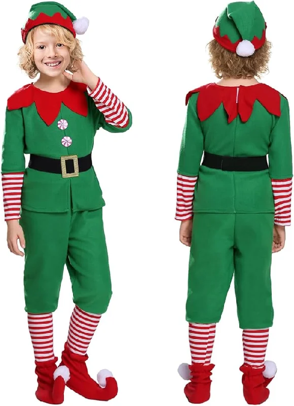 Fancydresswale Christmas dress Elf santa costume for boys and men A-line unclassified dresses