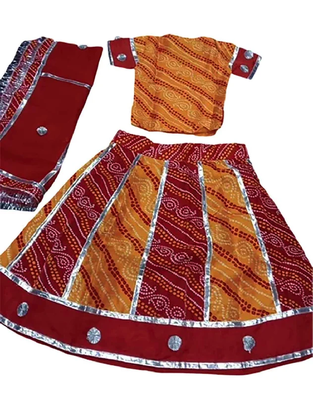 Fancydresswale Rajasthani Girl Dress for Girls – Traditional Fancy Dress Competition Costume Elegant evening unclassified dresses