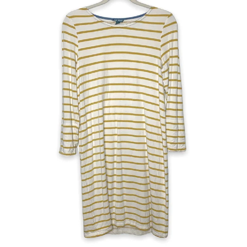 Fleur Bleue striped bell sleeve shift dress SZ M Office unclassified dresses