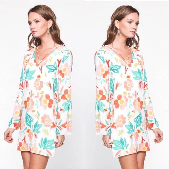 Floral Everly Dress Short floral dresses