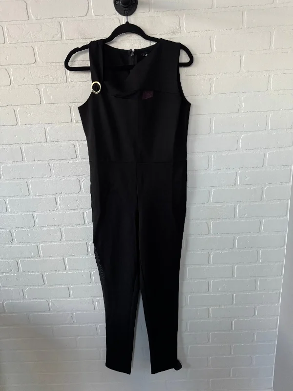 Jumpsuit By Bebe In Black, Size: L Earthy tone unclassified dresses