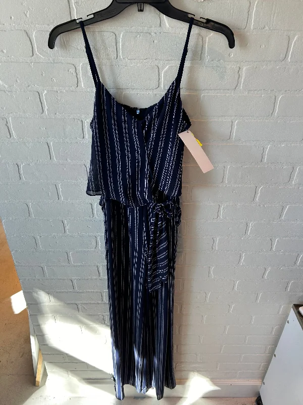 Jumpsuit By Michael By Michael Kors In Blue, Size: Xs Wrap unclassified dresses