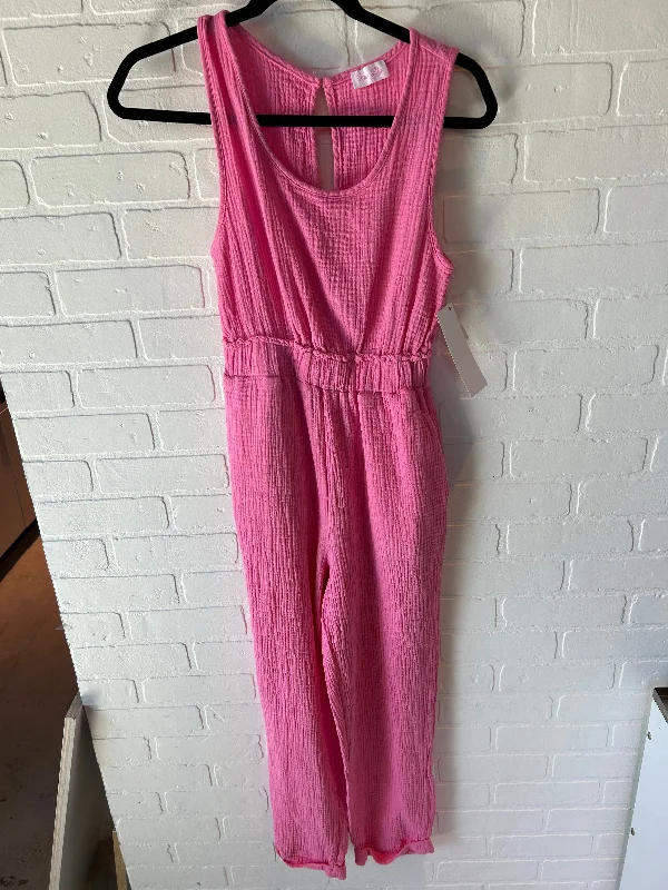 Jumpsuit By Pink Lily In Pink, Size: S Festival unclassified dresses