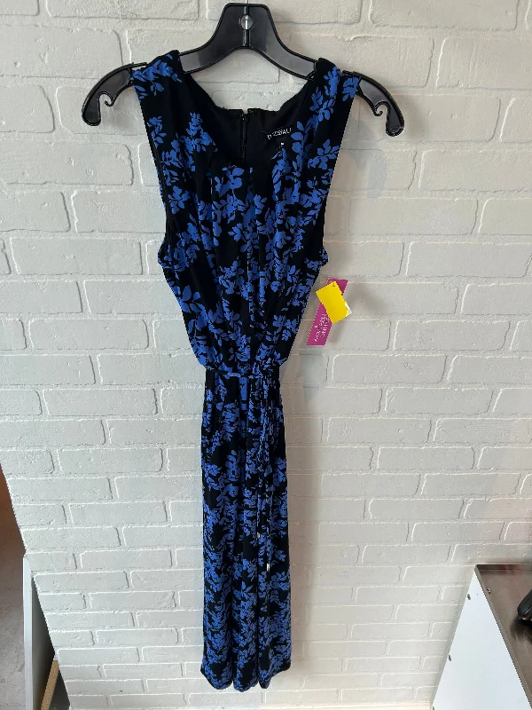 Jumpsuit By Roz And Ali In Black & Blue, Size: Xl Tiered unclassified dresses