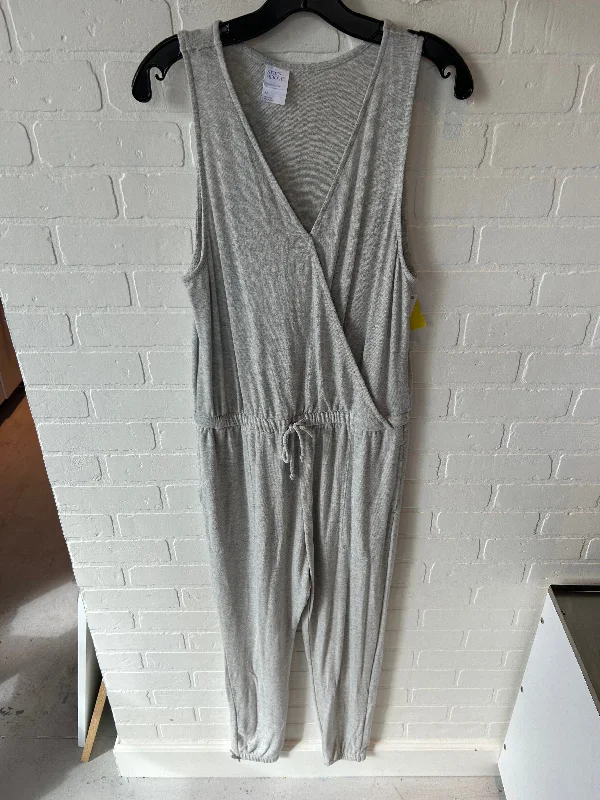 Jumpsuit By Stars Above In Grey, Size: M Open-back unclassified dresses