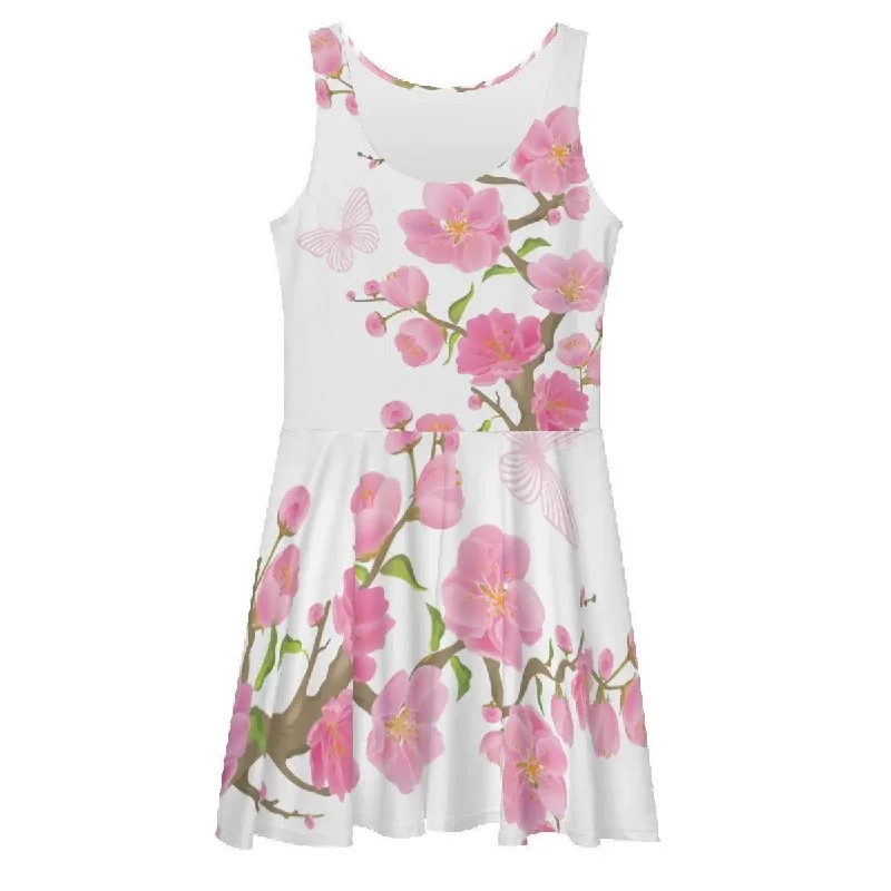 Misha Floral Women's Sleeveless Dress Silk floral dresses