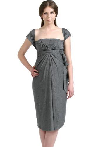 Momo Maternity "Avery" Infinity Wrap Dress Lounge unclassified dresses