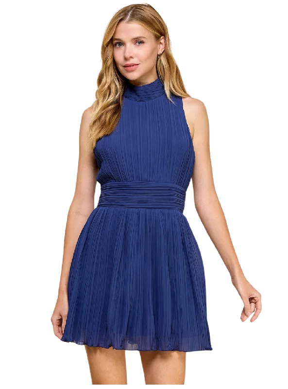 Pleated Mockneck Dress Best-selling unclassified dresses