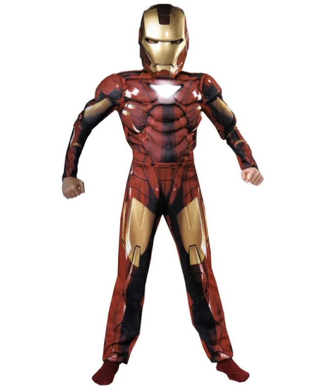 Superhero Avengers Muscles Costumes for Adults- Ironman Elegant unclassified dresses