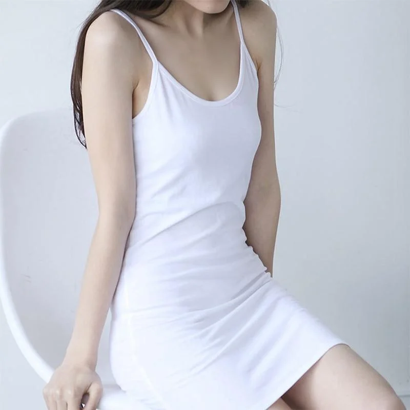 Sleeveless Camisole Bottom Modal Dress Casual unclassified dresses