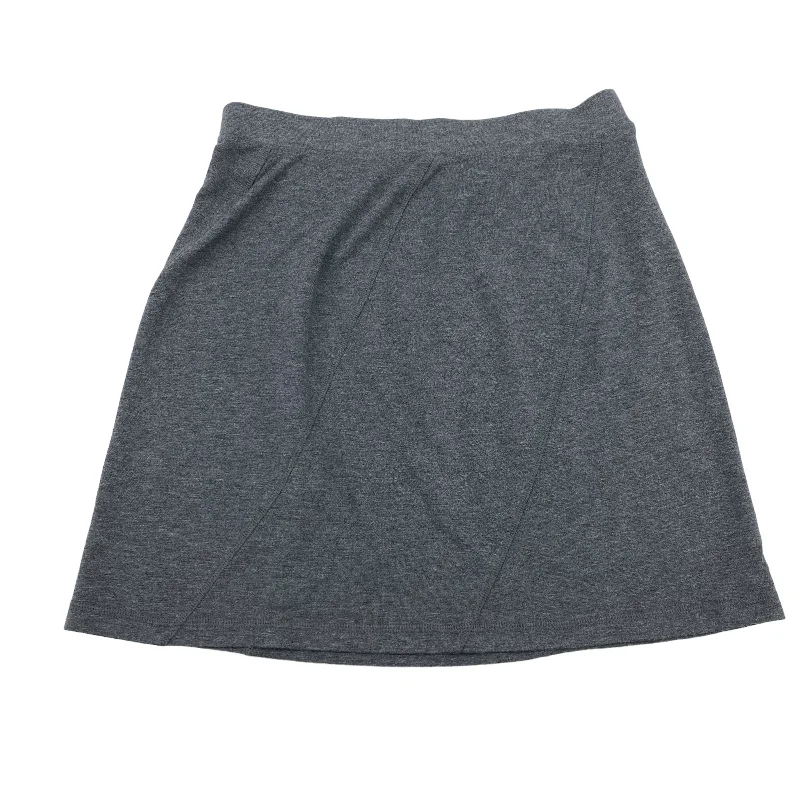 GREY SKIRT MINI & SHORT by DAKINI Size:M High-Waisted Skater Skirt