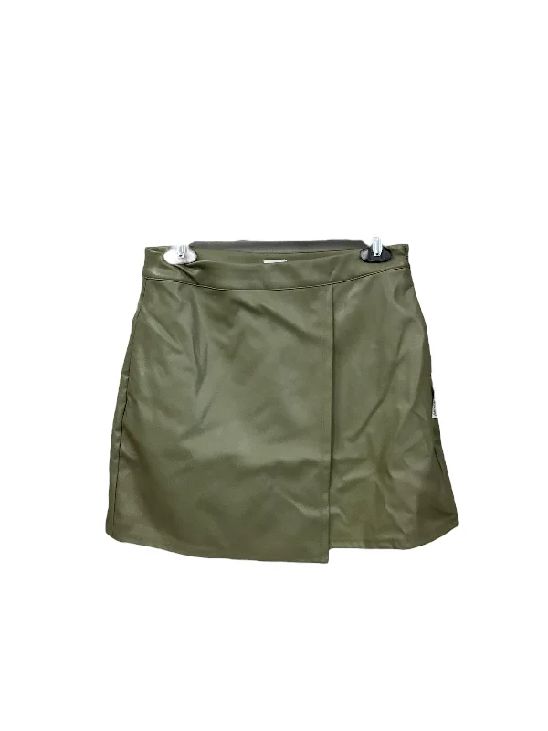 Skirt Mini & Short By A New Day In Sage, Size: Xs Colorful Mini Skirt