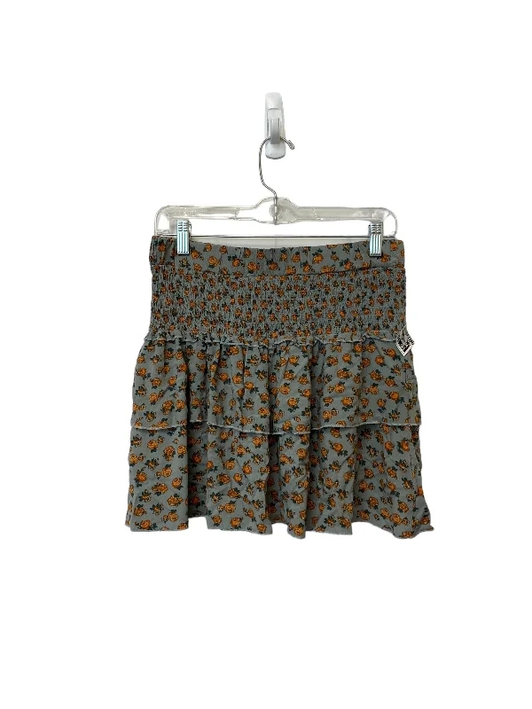 Skirt Mini & Short By Altard State In Floral Print, Size: L High-Waisted Mini Skirt