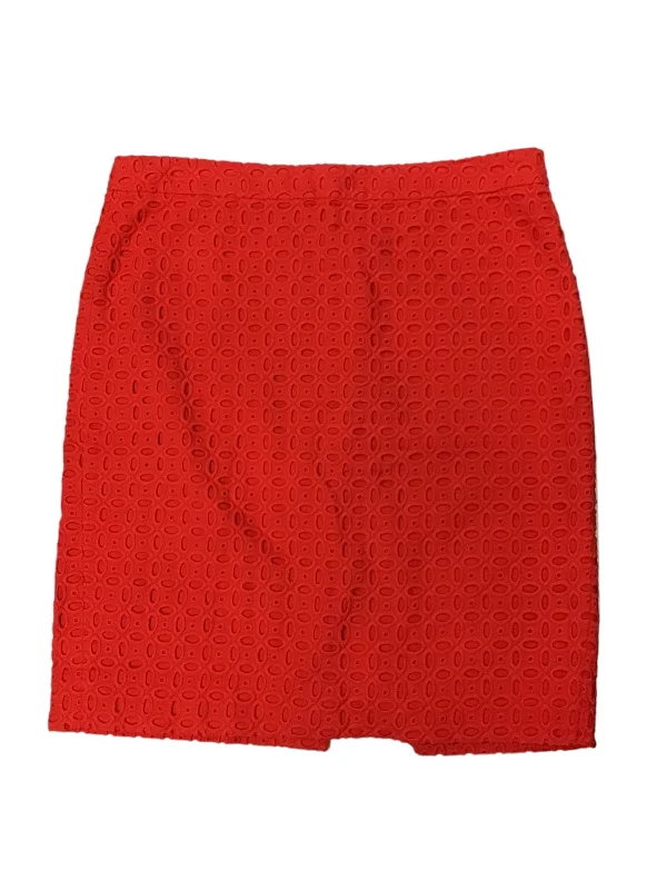 Skirt Mini & Short By J. Crew In Red, Size: 12 Mini Skirt Style