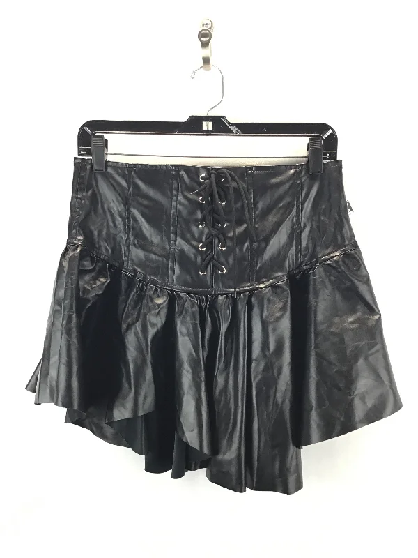 Skirt Mini & Short By Jw In Black, Size: L Cozy Mini Skirt