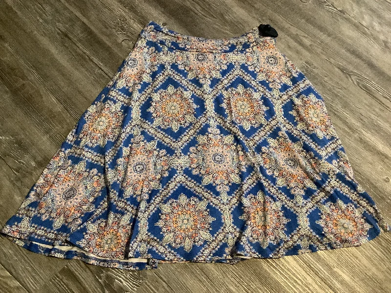 Skirt Mini & Short By Renee C In Blue, Size: Xs Soft Pleated Skirt