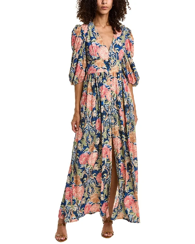 Gracia Bishop Sleeve Maxi Dress Maxi Skirt Party