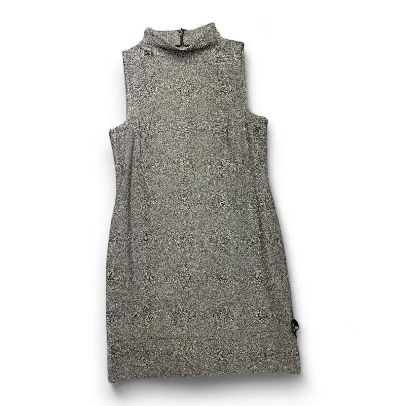 Dress Casual Midi By Banana Republic In Grey, Size: 6 Sporty Midi Skirt