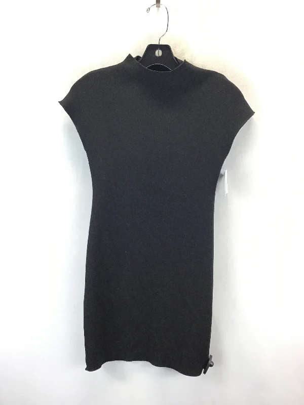 Dress Casual Midi By Zara In Black, Size: M Slim Midi Skirt