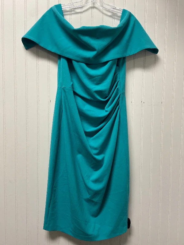 Dress Party Midi By Vince Camuto In Aqua, Size: L Midi Skirt Fashion